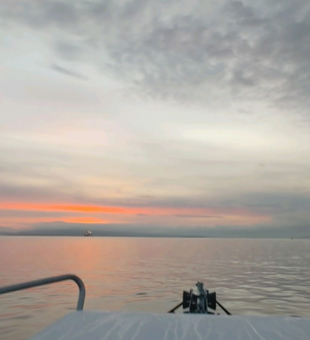 Sunset and Oregon Fishing